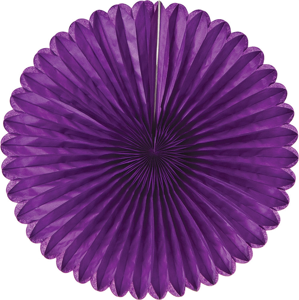Jollity & Co Purple Paper Fan